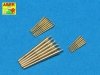 Aber 1:700L-32 Set of Barrels for Admiral Graf Spee class battleships 280mm x 6; 150mm x 8; 105mm x 6 1/700